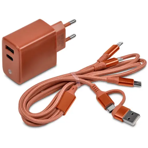 Serendipio Tenby Tech Set Burnt Orange Set